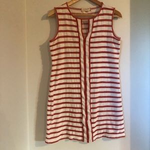 *SALE*  LightlyUsed MAX Studio Striped Shirt-Dress